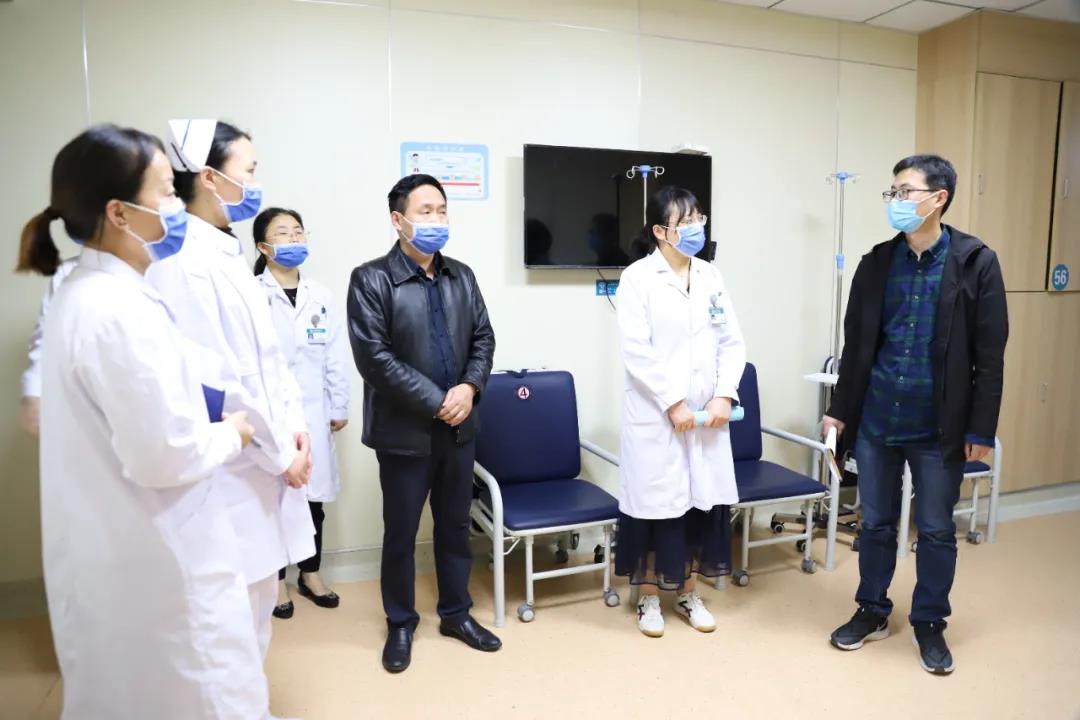 【醫(yī)院動態(tài)】市醫(yī)保中心調研組至宿遷市鐘吾醫(yī)院調研“雙通道”管理及單獨支付政策落實情況(圖4)